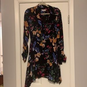 Parker Long Sleeve Floral Dress